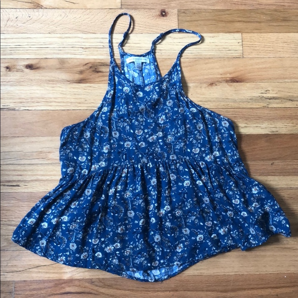 AMERICAN EAGLE Floral tank
